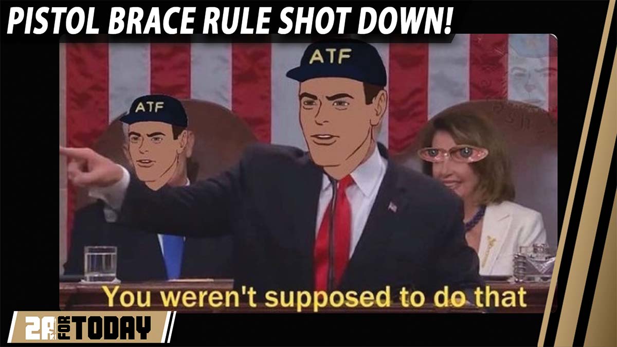 The Pistol Brace Rule Is Shot Down