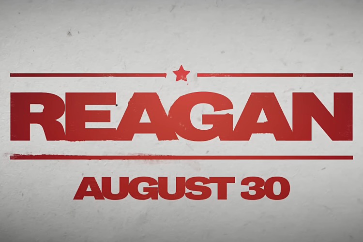 Movie title ad for Reagan movie