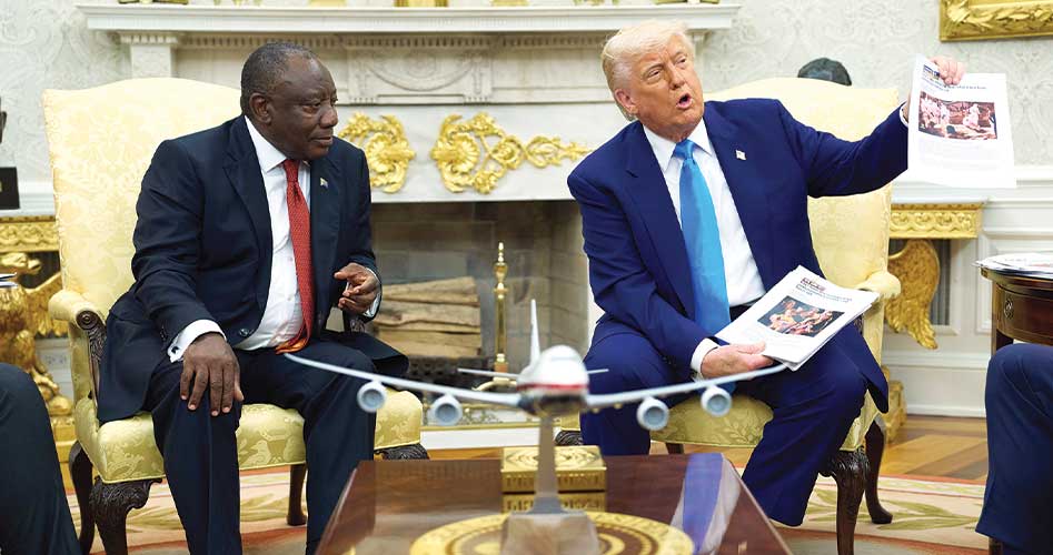 Trump Exposes South Africa’s Genocide