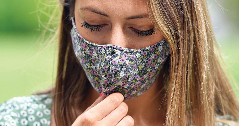 Masks Behavioral Modification Through Health Concerns