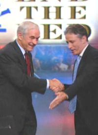 Daily Show’s Jon Stewart Interviews Ron Paul