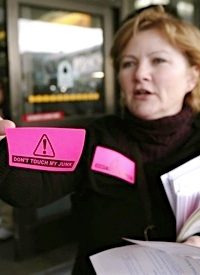 Pre-Thanksgiving TSA Protest