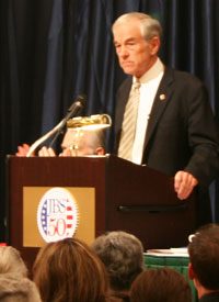 Ron Paul Addresses John Birch Society