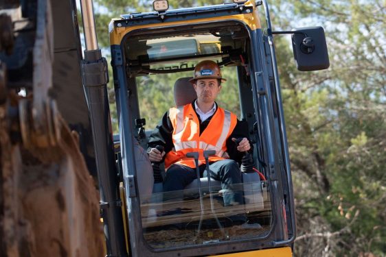 Transportation Sec. Buttigieg Tours Heavy-equipment Training Facility to Extol Green-focused “Infrastructure” Bill