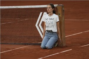 “We Have 1,028 Days Left”: Climate Crazy Disrupts French Open