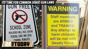 Its Time For Common Sense Gun Laws – Abolish GUN FREE ZONES | 2A For Today!