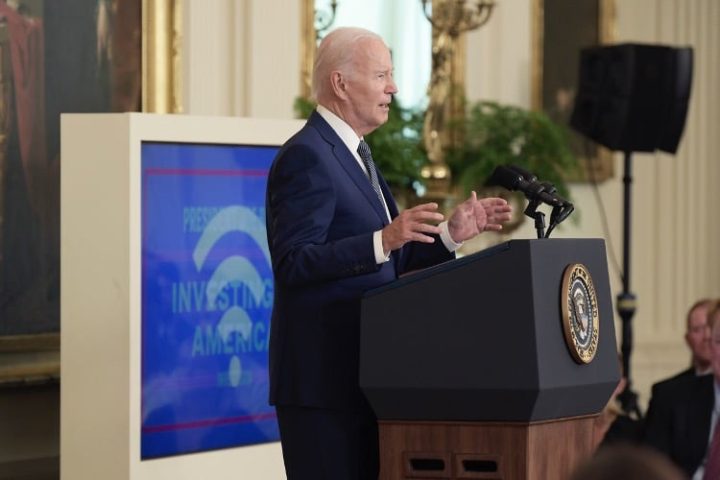 Biden Announces High-speed Internet for All by 2030
