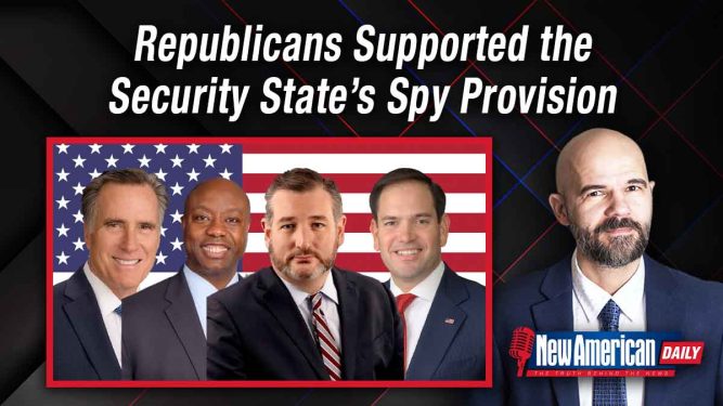 Republicans Supported the Security State’s Spy Provision