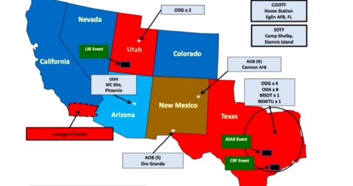 Military Drill Identifying “Hostile” U.S. States Sparks Alarm