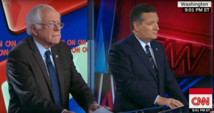 Sanders Praises Socialism in Debate with Cruz