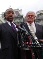 Gingrich, Sharpton Still Odd Couple