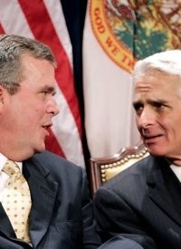 Bush Rips Crist, Predicts He’ll Finish Third