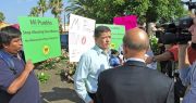 Unions, Protesters, Attack Grocery Entrepreneur