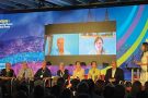 Veronika Kyrylenko (at the podium, far right) leads a panel discussion at the World Council for Health’s Better Way Conference in Bath, UK. The conference, co-sponsored by The New American, brought together leaders in various fields to work towards an alternative to the globalists’ post-Covid Great Reset. Veronika Kyrylenko (at the podium, far right) leads a panel discussion at the World Council for Health’s Better Way Conference in Bath, UK. The conference, co-sponsored by The New American, brought together leaders in various fields to work towards an alternative to the globalists’ post-Covid Great Reset.