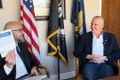Paul Dragu interviews Congressman Matt Rosendale of Montana for The New American's cover story in our October 16th issue. Paul Dragu interviews Congressman Matt Rosendale of Montana for The New American's cover story in our October 16th issue.