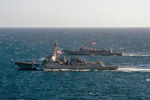 US Warships Fend Off Drone Attacks From Iran-backed Militia