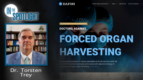 Torsten Trey: Doctors Against Forced Organ Harvesting 