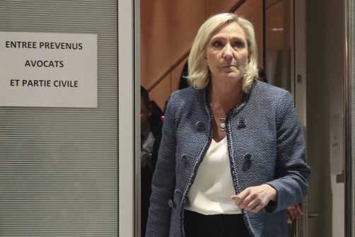 France Bans Populist Marine Le Pen From Next Election