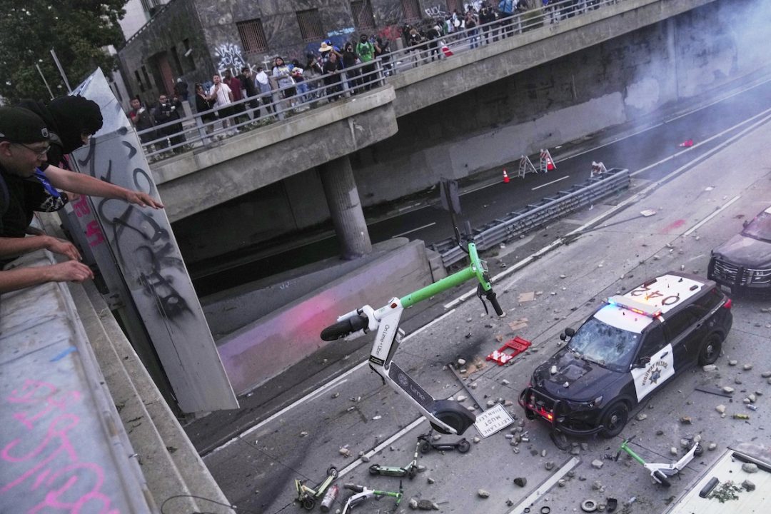 Los Angeles Chaos: Problem — Reaction — Police State?