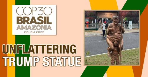 Shameful: Naked Trump Statue Unveiled Outside UN Event