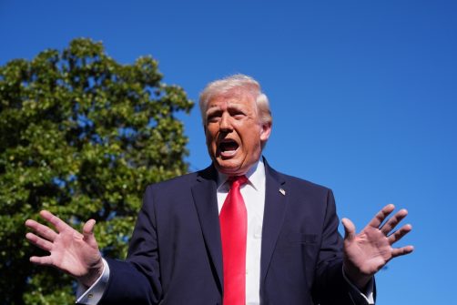 Trump: U.S. Will Blockade Strait of Hormuz, Finish Off Iran Because Peace Talks Failed