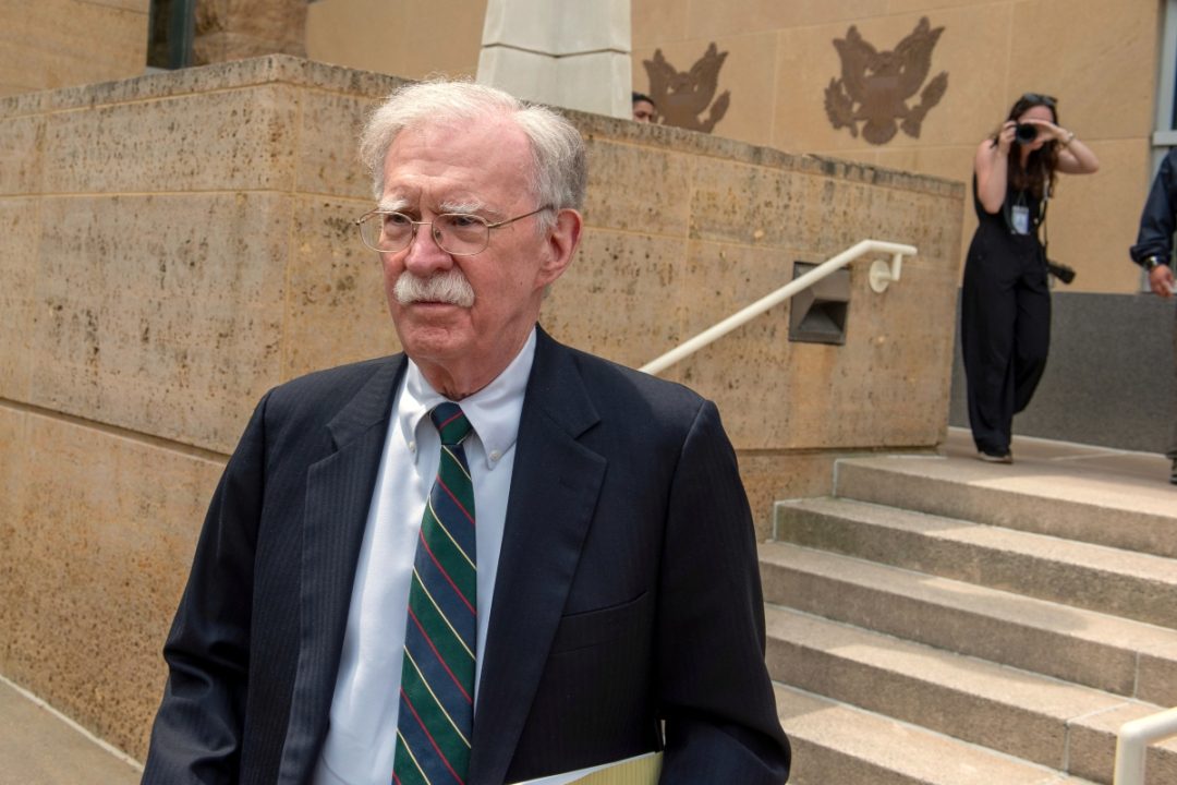 Former Nat Security Advisor Bolton Pleads Guilty to Violating Espionage Act. Fined $2M-plus.