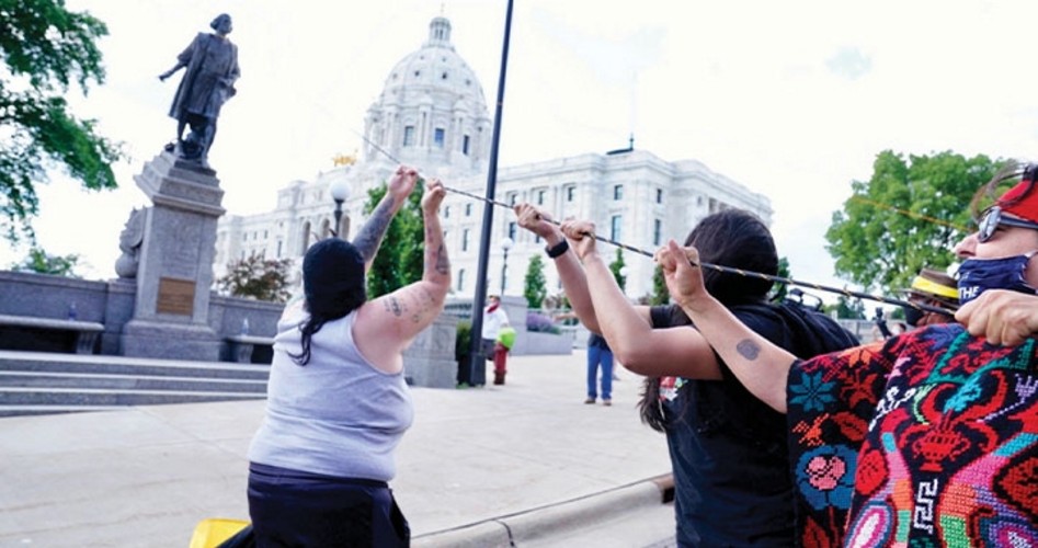 Tearing Down Statues of Real Heroes